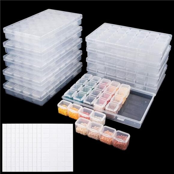280 Slots Diamond Painting Storage Containers Diamond Accessories - Picture 1 of 8